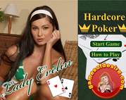 Juega Poker con Lady Evelin